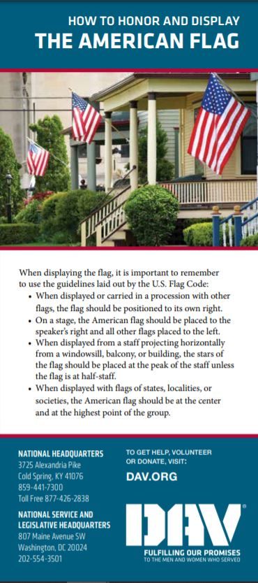 Flag Etiquette Brochure 