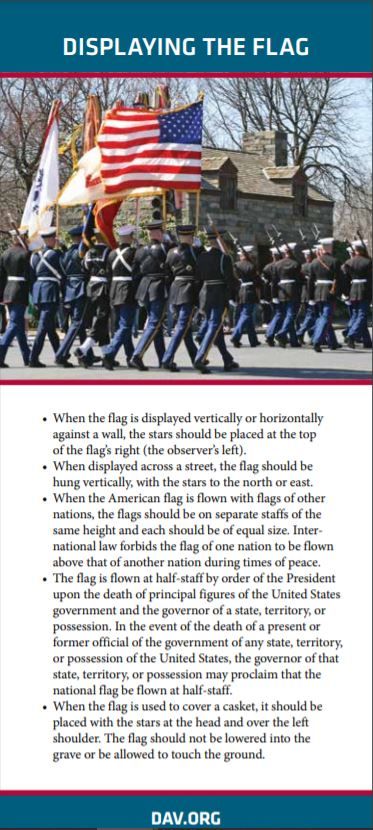 Flag Etiquette Brochure 